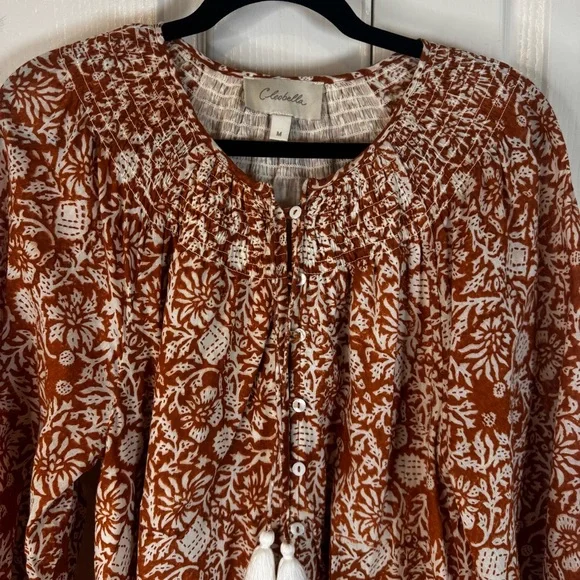 Cleobella Gwen Mini Dress in Anila Block Print